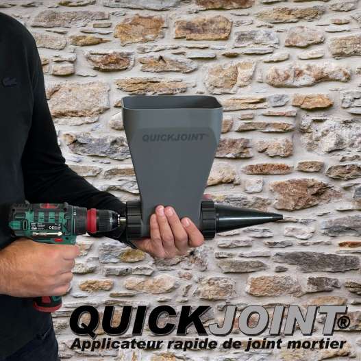 Applicateur de joint et mortier Quickjoint - quickjoint.net