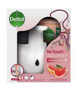 Distributeur de savon Dettol + recharge 250ml