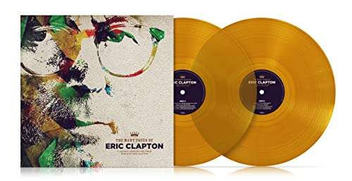 Vinyle Many Faces of Eric Clapton Cristal Ambre Audiophile