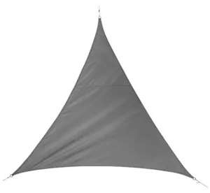 Voile d'ombrage triangulaire QUITO - 5 x 5 m, 160 g/m², bronze