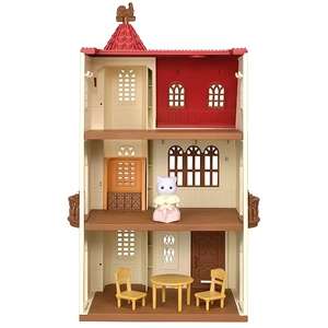 Maison de poupée avec ascenseur Sylvanian Families Red Roof Tower Home (5400)