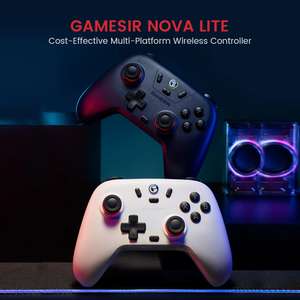 Manette de jeu sans fil GameSir Nova Lite , Pour Switch, Android, IOS, PC et jeux Steam