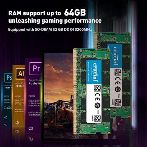 Mini PC Trigkey - Ryzen 5800H, W11 Pro, 32Go DDR4, 1To SSD