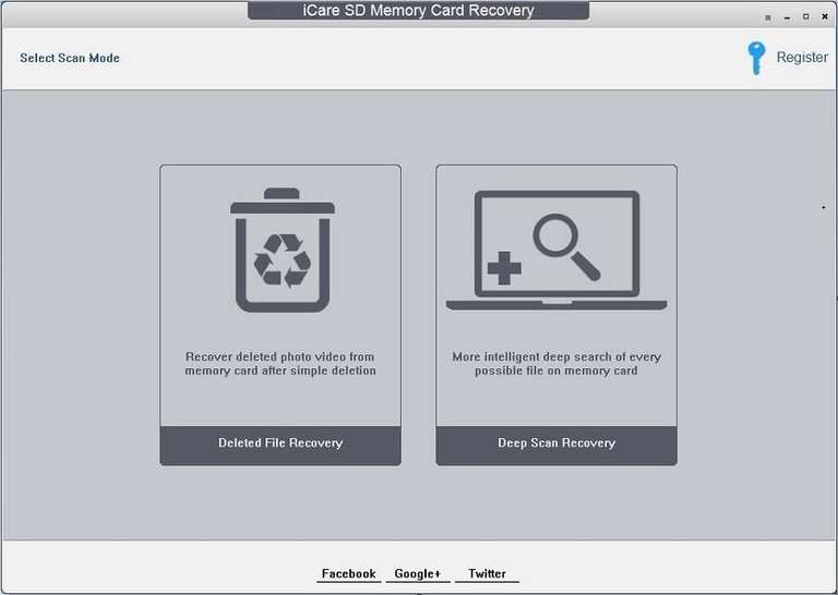 iCare SD Card Recovery gratuit sur PC (Dématérialisé)