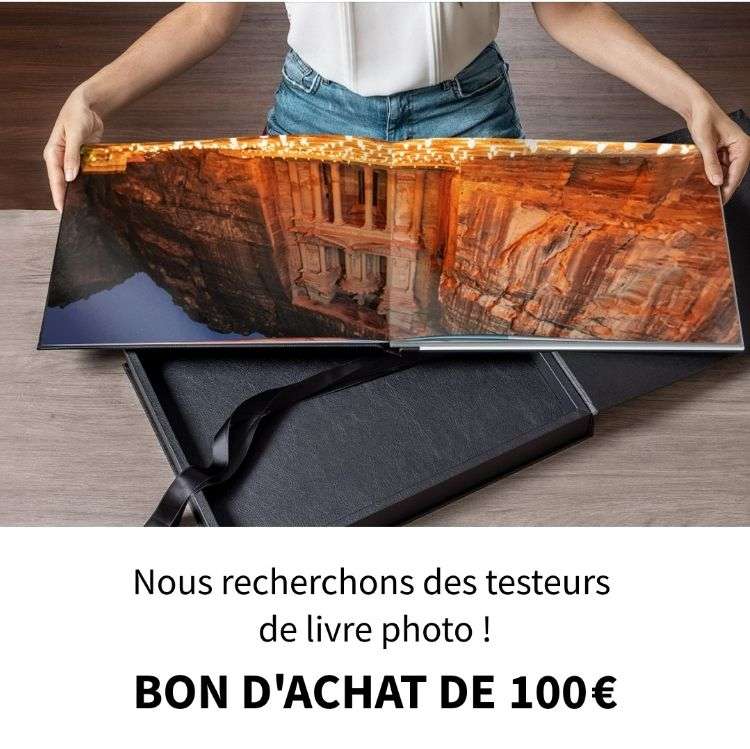 Bon d'achat de 100€ offert pour un Album Photo - saal-digital.fr (via formulaire Facebook)
