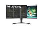 Ecran PC 35" LG UltraWide 100Hz 35WN75CN-B - Ultra Large, Incurvé, Dalle VA résolution UWQHD