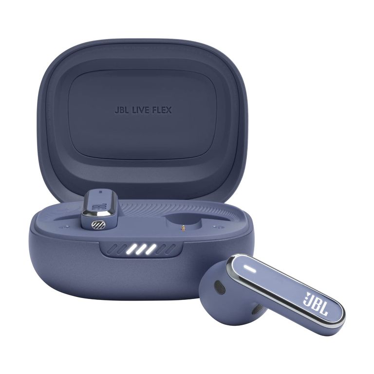 Ecouteurs sans fil JBL Live Flex - Bluetooth 5.3, réduction de bruit et son spatial JBL, jusqu'à 40 h d'autonomie