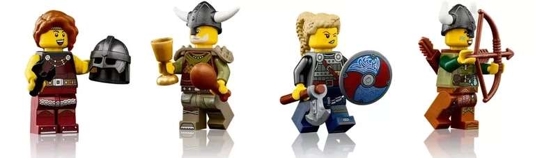 Jeu de construction Lego Ideas (21343) - Le Village Viking
