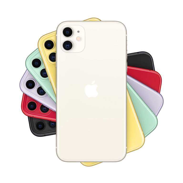 Smartphone 6,1 Apple iPhone 11 128Go - Blanc - Débloqué (Reconditionné) ~  Parfait état –