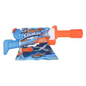 Pistolet à eau Nerf Super Soaker Twister, tire 2 jets d'eau torsadés