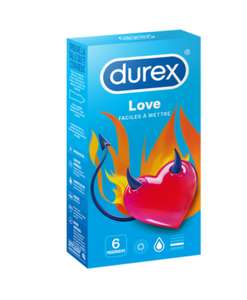 Lot de 2 boîtes de 6 préservatifs Durex - Sélection de drives