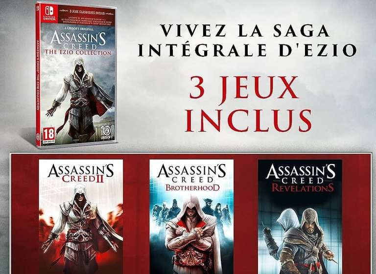 Assassin's Creed Anniversary Edition Mega Bundle, Aplicações de download  da Nintendo Switch, Jogos