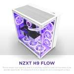 Boîtier PC NZXT H9 Flow BLANC moyen-tour