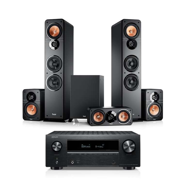 Pack Home Cinema complet Ultima 40 Surround + Denon X2800H DAB "5.1-Set"