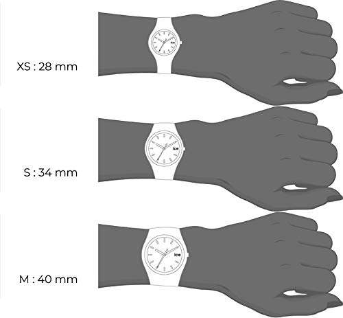 Montre Ice-Watch - ICE lo Malibu - blanche pour femme avec bracelet en silicone