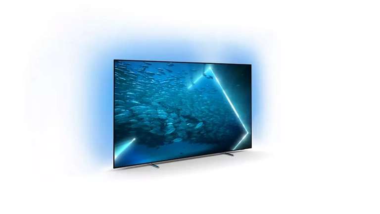 TV 48" Philips 48OLED707 - 4K UHD, HDR10+, 120 Hz,Dolby Vision, Dolby Atmos, HDMI 2.1, Smart TV, Ambilight 3 Côtés