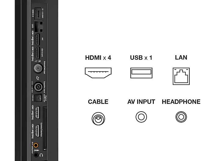 TV Mini LED 65" TCL 65C821 - 4K UHD, Smart TV, Dolby Vision IQ, HDR10+, HDR10, PQ10, HLG