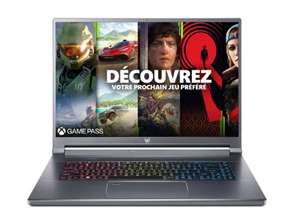 PC 16" Acer Predator Triton 500 SE PT516-52s-78D9 240Hz 2.5K, Core i7-12700H, RTX 3070 Ti, SSD 512 Go, 32 Go