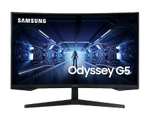 Écran PC Incurvé 27" Samsung Odyssey G5 - WQHD, 144 Hz, 1 ms, FreeSync Premium, HDR10 (Via 23€99 sur la carte & 30€ ODR)-Drives Participants