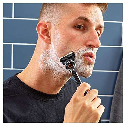 Rasoir Gillette ProGlide pour Homme + 3 Recharges avec 5 lames anti-friction pour un rasage de près et durable