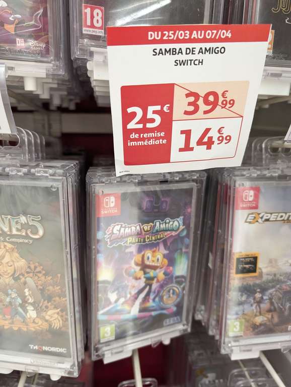 Samba de Amigo: Party Central sur Nintendo Switch - Auchan, Leers (59)