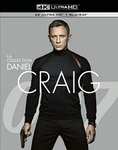 Coffret Blu-ray 4K James Bond 007 Daniel Craig : Casino Royale + Quantum of Solace + Skyfall + Spectre (4K UHD + Blu-Ray)