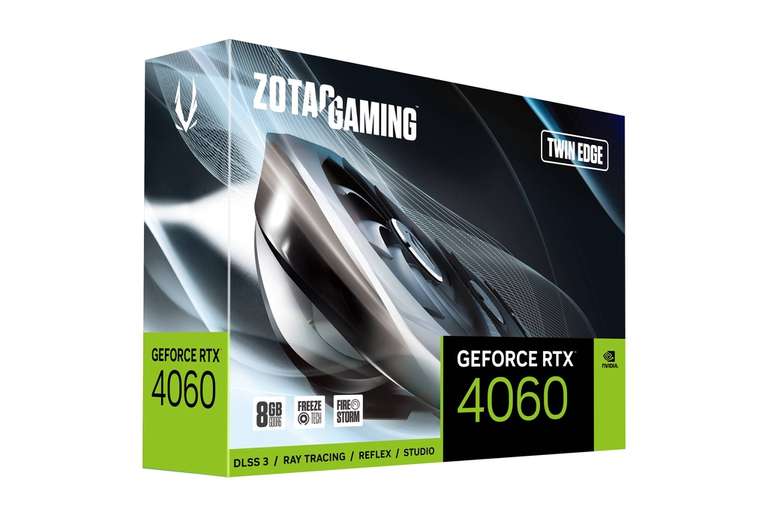 Carte graphique Zotac Gaming GeForce RTX 4060 Twin Edge 8 Go GDDR6 DLSS3