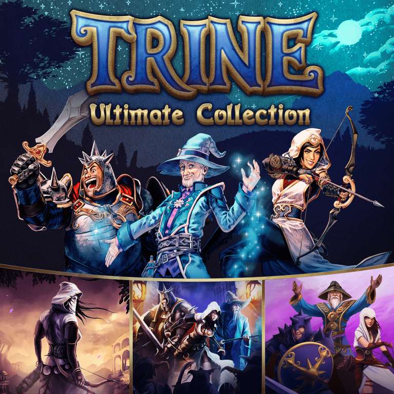 Trine: Ultimate Collection sur PS4 (Dématérialisé)
