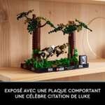 LEGO 75353 Star Wars : Diorama de la Course-Poursuite en Speeder sur Endor - Collection Le Retour du Jedi