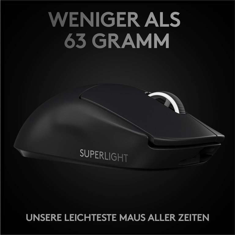 Souris Gaming sans Fil Logitech G-Pro X Superlight - Noir