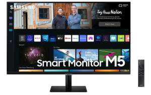 Ecran PC 32" Samsung S32BM502 - Dalle VA, Smart TV, HDMI, Bluetooth, AirPlay, WiFi, Office 365, 16:9, 60 Hz, Wireless Dex