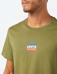 Tee Shirt Homme Levi's Graphic Crewneck - 100% coton, Tailles XS à XXL