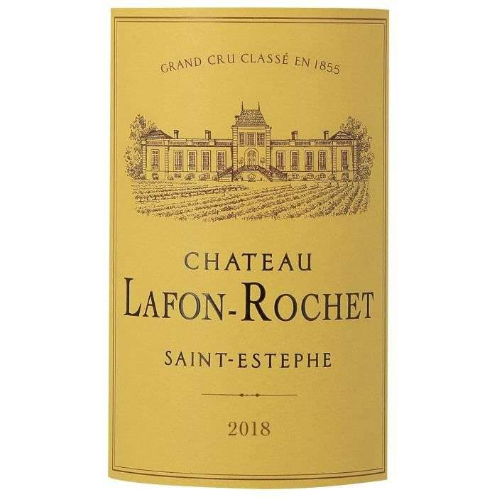Sélection de Vins Rouge 2018 Grand Cru - Ex.: Château Lafon-Rochet Saint-Estèphe à 34.99€ au lieu de 44€