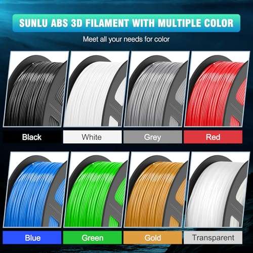 Prime] Filament Acrylonitrile butadiène styrène ABS Sunlu Pour Imprimante  3D - 1.75mm (Vendeur Tiers) –