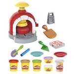 Coffret Play-Doh Kitchen Creations Four à Pizza (6 pots de pâte à modeler et 8 accessoires inclus)