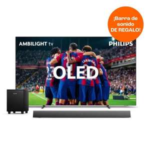 TV 65" Philips 65OLED718 - OLED, UltraHD 4K + Barre de son