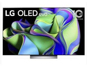 TV 77" LG OLED77C3 (2023) - OLED Evo, 4K UHD, 120 Hz, HDR10 Pro, Dolby Vision IQ, HDMI 2.1, Freesync Premium, VRR & ALLM (Via ODR 500€)