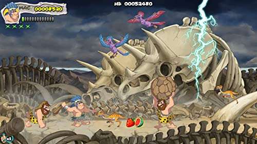 New Joe & Mac Caveman Ninja - T-rex Edition sur Nintendo Switch
