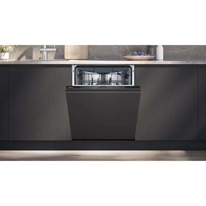 Lave-vaisselle tout intégrable Siemens SN95EX11CE iQ500 - 14 couverts, 42dB (via 100€ ODR)