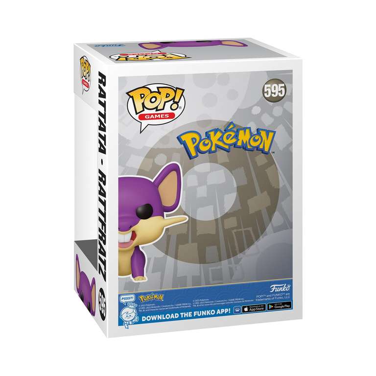 Figurine Funko Pop! Games: Pokemon - Rattata