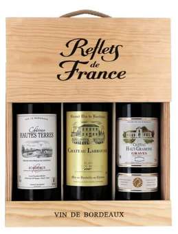 Sélection Bordeaux - Coffret cadeau vin rouge médaille d'or en