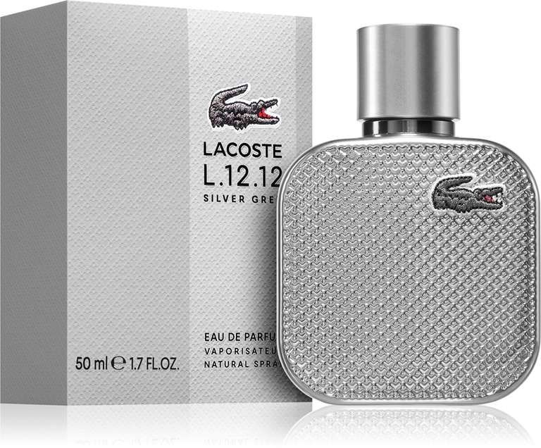 Eau de Parfum Lacoste L.12.12 Silver Grey - 50ml
