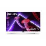TV 55" Philips 55OLED807/12 - 4K UHD, OLED, Ambilight 4 côtés, HDR10+, 120 Hz (Frontaliers Suisse)