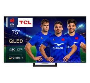 TV 75" TCL 75C735 - 4K UHD (2160p) + 96€ en Rakuten Points