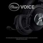 Micro-casque Logitech G Pro X - Over-Ear avec Micro BLUE VO!CE, DTS Headphone:X 7.1
