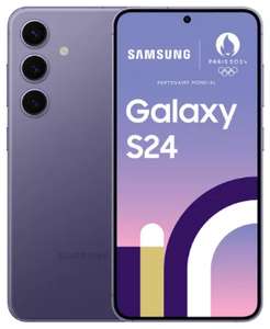 Smartphone 6.2" Samsung Galaxy S24 128Go Indigo + Galaxy Buds 2 Pro offerts au panier (via 100€ d'ODR Samsung + 150€ de bonus rachat)