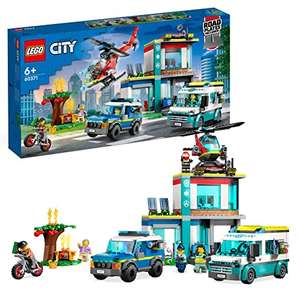 Jeu de construction Lego City - Le QG des Véhicules d’Urgence (60371)