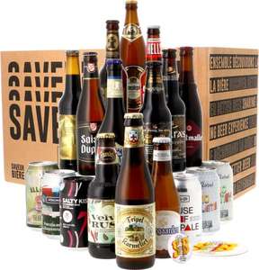 Coffret de bières Saveur Bière - Assortiment de 18 styles de bières (vendeur tiers - dates courtes)