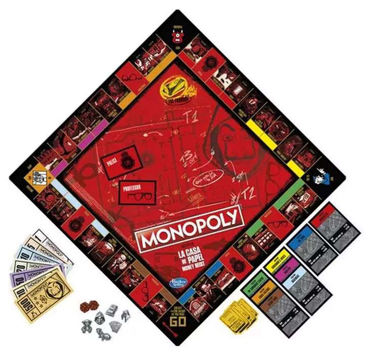 Jeu de société Hasbro Monopoly Casa de Papel