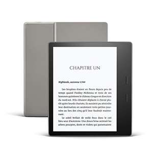 Liseuse Kindle Oasis, avec température d'éclairage ajustable, Résistant à l'eau, 8 Go, Wi-Fi - Graphite